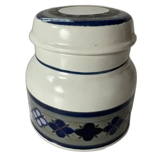 Royal Doulton Tangier Lidded Sugar Jar Bowl Lambeth Stoneware Collection England - Picture 3 of 7